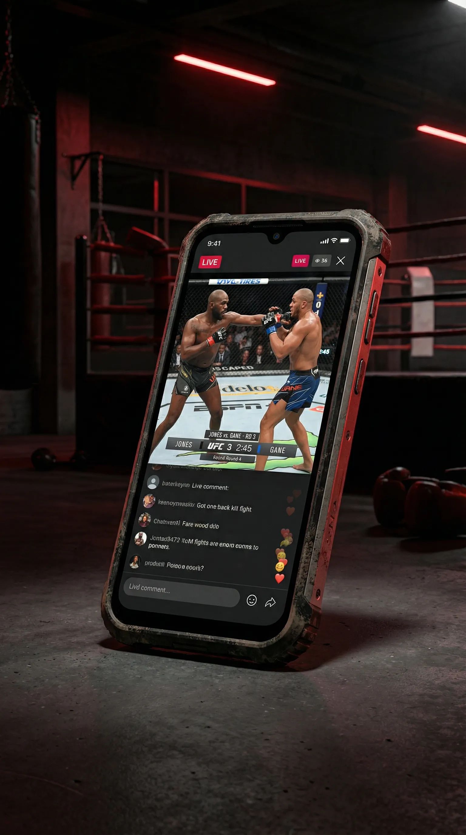 吴梦梦电影在线观看 移动端APP格斗直播界面
